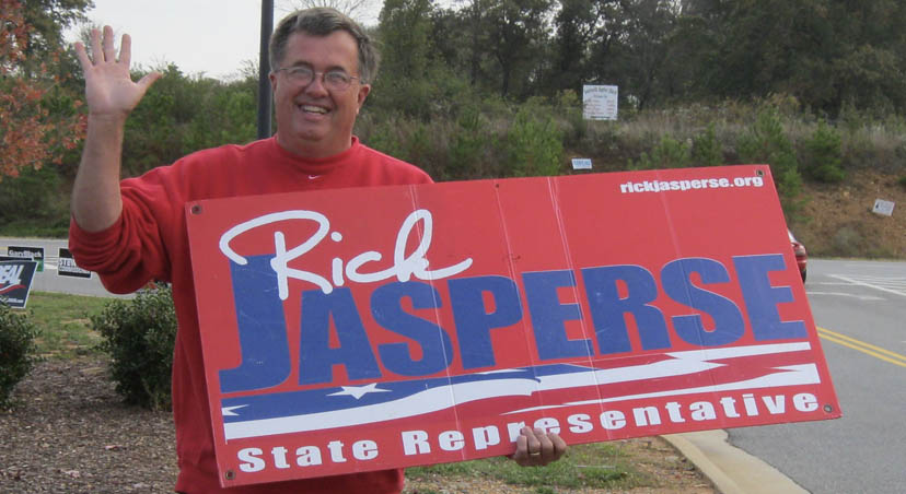 Support Rick Jasperse Sign Donation